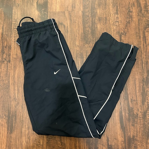 Vintage Nike Black Track Pants - Picture 1 of 4